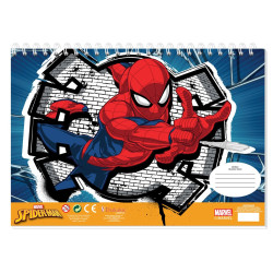 ΜΠΛΟΚ ΖΩΓΡΑΦ SPAIDERMAN 23X33 40ΦΥΛ 